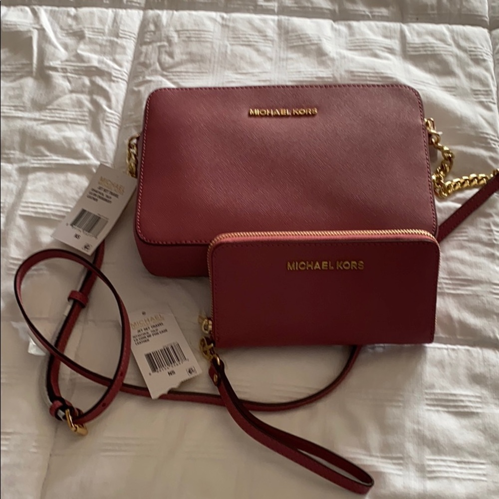 Crossbody and wallet